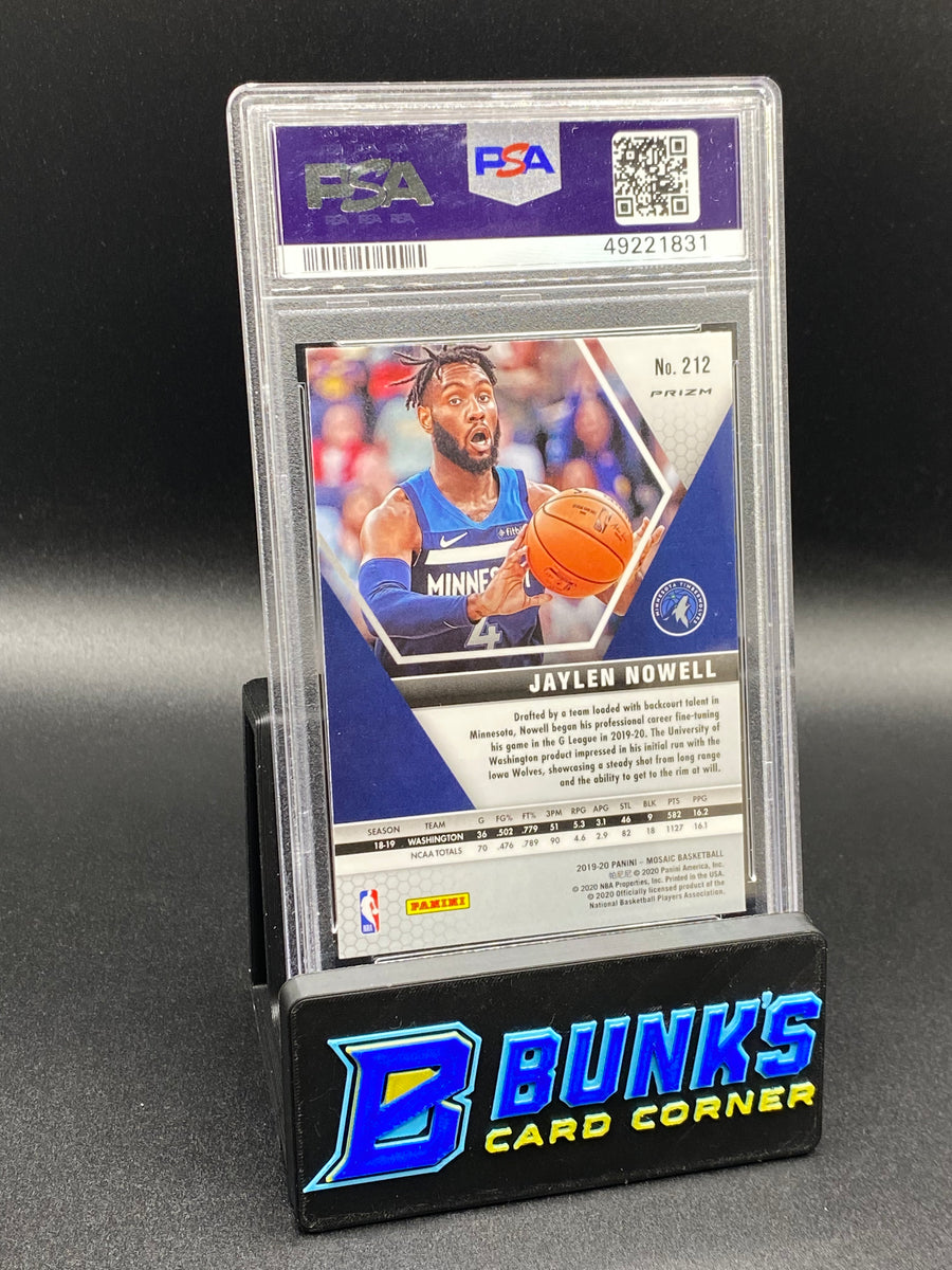 2019 Jaylen Nowell Fast Break-Silver RC PSA 10