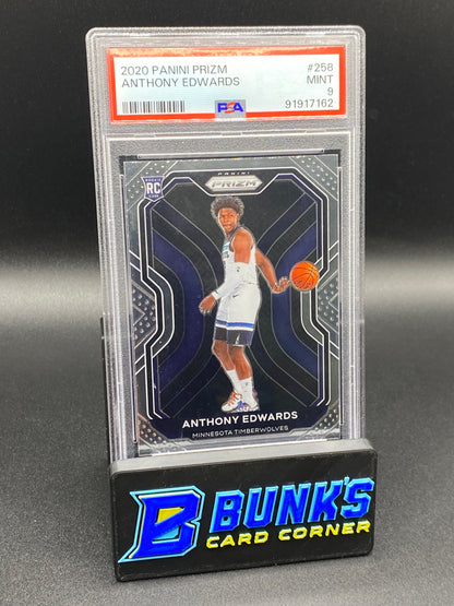 2020 Anthony Edwards RC PSA 9 (Box B63)