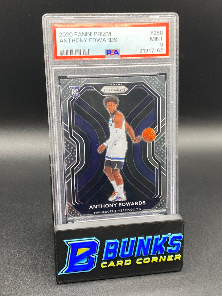 2020 Anthony Edwards RC PSA 9 (Box B63)
