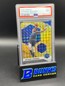 2020 Anthony Edwards Reactive Yellow PSA 9 (Box B63)