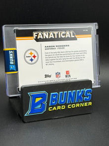 2025 Aaron Rodgers Fanatical Topps Chrome