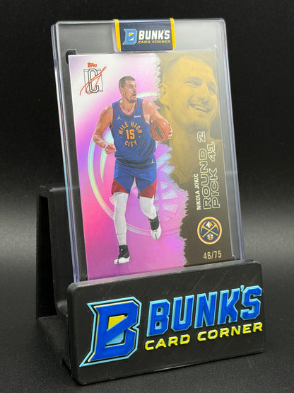 2026 Nikola Jokic Topps Signature 46/75