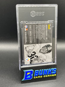 2017 James Conner First Impressions Material Auto. Blue SGC Auto. 10 (Box B63)