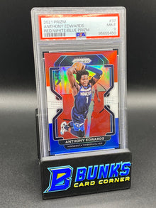 2021 Anthony Edwards Red/White/Blue Prizm PSA 9 (Box B63)