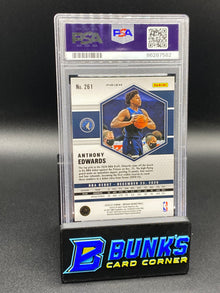 2020 Anthony Edwards Green Mosiac RC PSA 9 (Box B63)