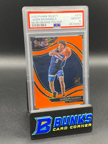 2020 Jaden McDaniels Neon Orange Pulsar RC PSA 10 (Box B63)
