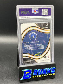 2020 Jaden McDaniels Neon Orange Pulsar RC PSA 10 (Box B63)