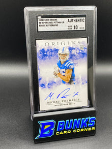2020 Michael Pittman Jr. Rookie Auto. SGC Auto. 10 (Box B63)