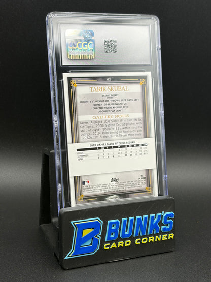 2021 Tarik Skubal Rainbow Foil CGC 10
