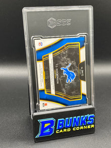 2019 TJ Hockenson Jumbo Material Sig. White Prizm SGC Auto. 10 (Box B63)