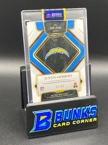 2021 Justin Herbert Auto. Select Prizm 29/49