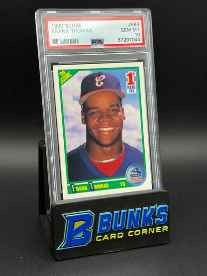 1990 Frank Thomas Score PSA 10