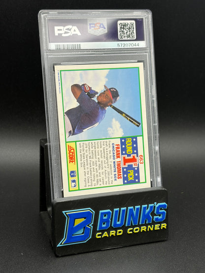 1990 Frank Thomas Score PSA 10