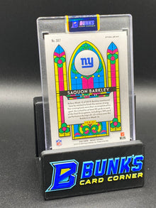 2020  Saquon Barkley Stain Glass Panini