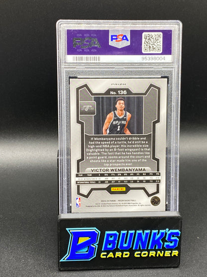 2023 Victor Wembanyama Green Prizm PSA 9 (Box A18)