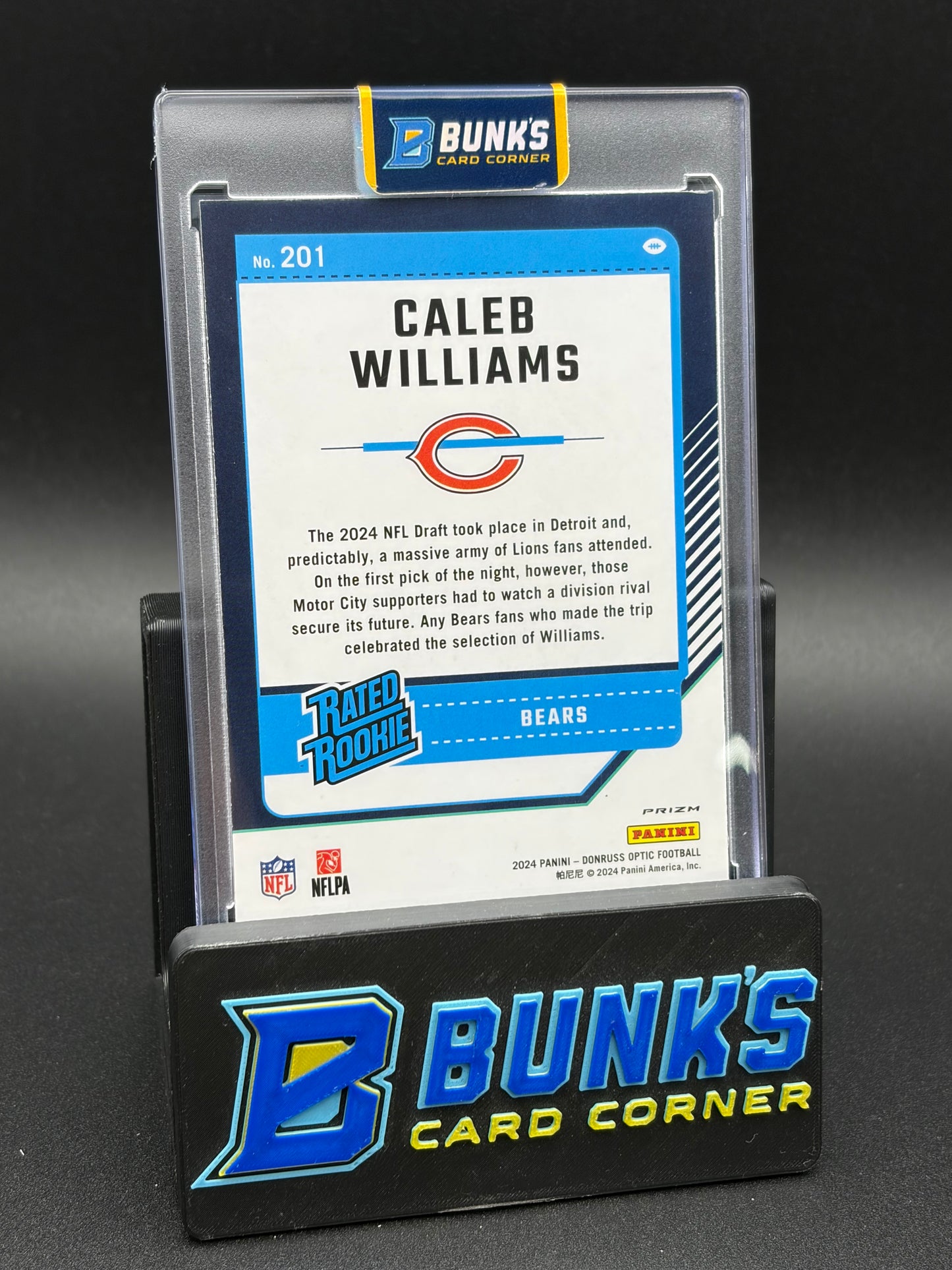 2024 Caleb Williams Donruss Optic Stars RC