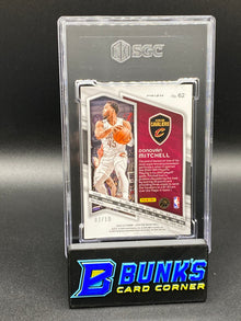 2023-24 Donovan Mitchell Gold Prizm 2/10 SGC 9.5