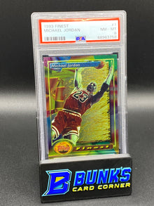 1993 Finest Michael Jordan PSA 8 (Box A18)