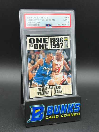 1996 Anfernee Hardaway & Michael Jordan One on One Collectors Choice
