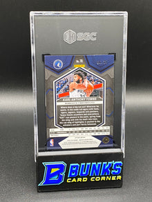 2023-24 Karl-Anthony Towns Orange Fluorescent Prizm 6/25 SGC 10