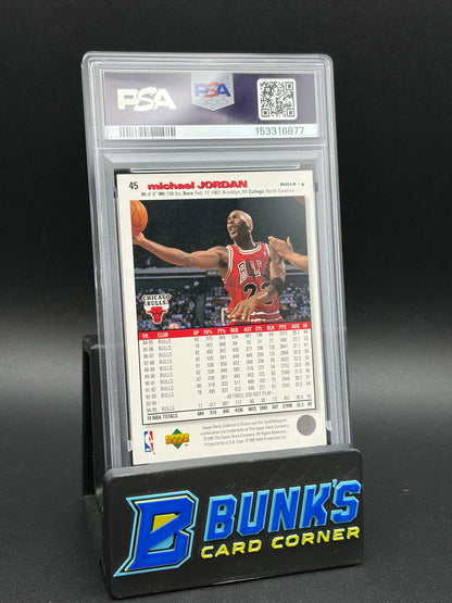 1995 Michael Jordan Collectors Choice PSA 9