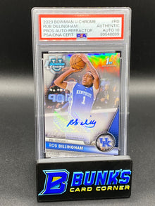 2023 Rob Dillingham Auto. Ref. PSA Auto. 10 (Box A18)