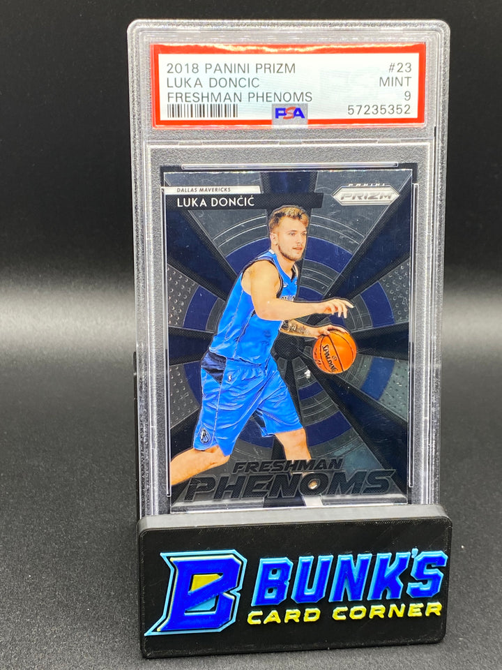 2018 Luka Doncic Freshman Phenoms RC PSA 9