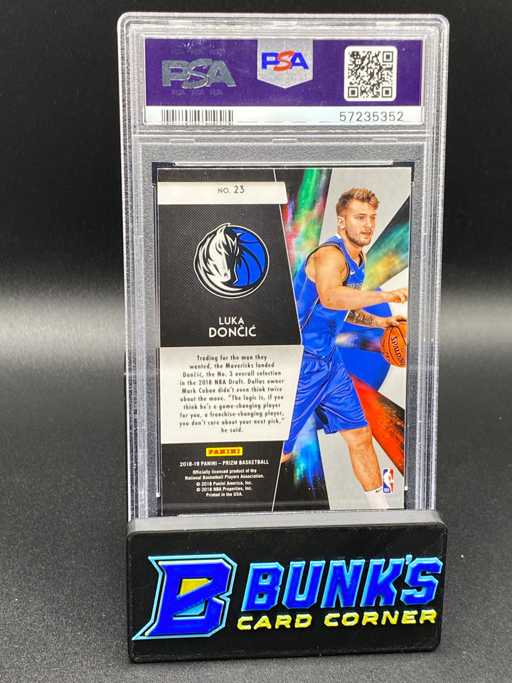 2018 Luka Doncic Freshman Phenoms RC PSA 9