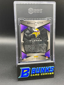 2024 Dallas Turner Rookie Patch Auto. Ruby 10/15 SGC Authentic