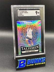 2024-25 Anthony Edwards Talismen Silver Prizm SGC 9