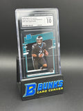 2020 Jalen Hurts Clearly Donruss Rated Rookies Chronicles CGC 10