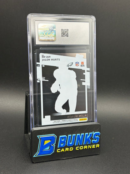 2020 Jalen Hurts Clearly Donruss Rated Rookies Chronicles CGC 10