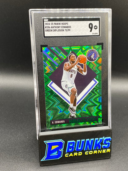 2024-25 Anthony Edwards Green Explosion SGC 9