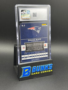 2025 Drake Maye No Huddle Flashback Prizm CGC 10