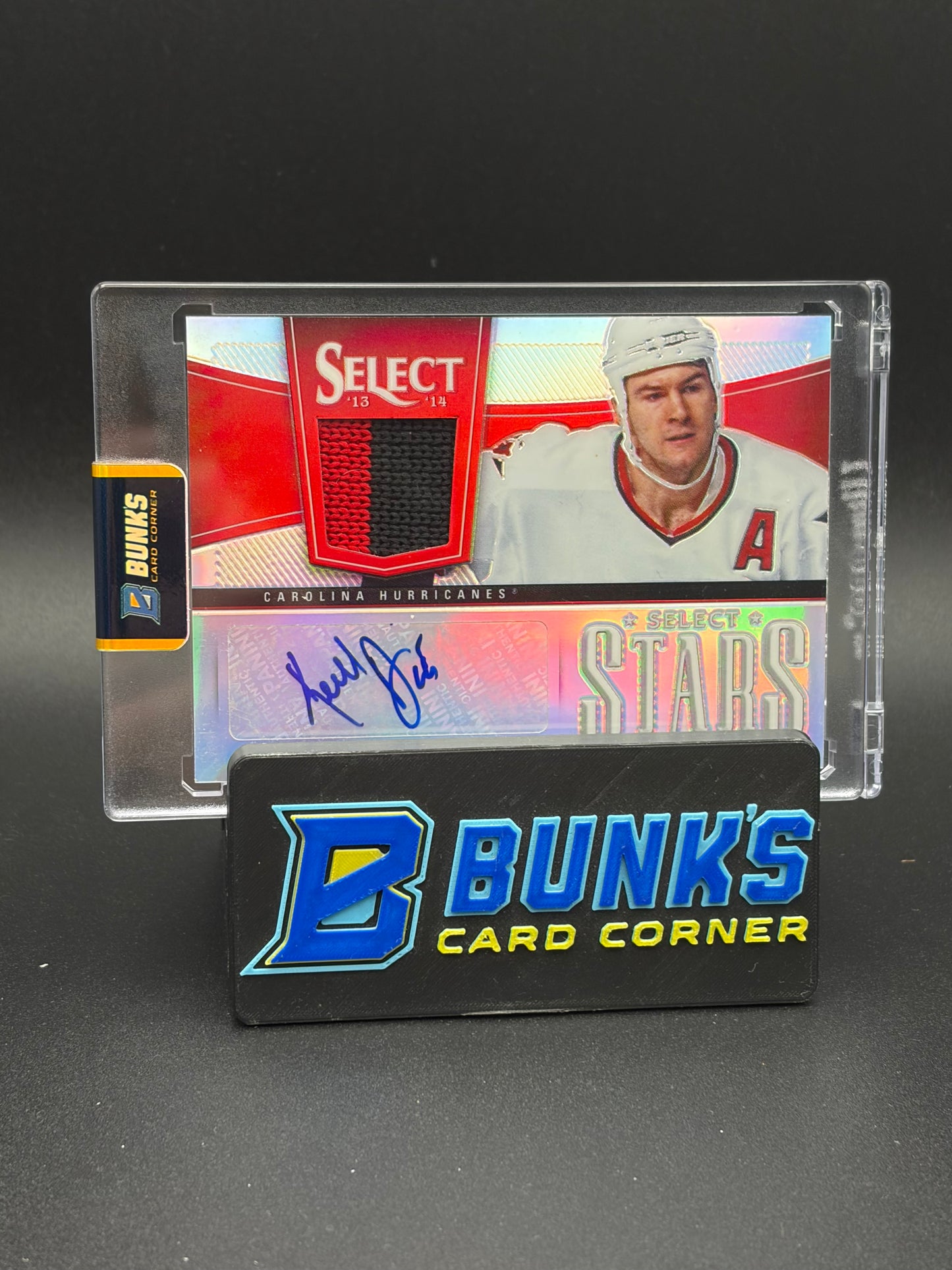 2013-14 Keith Primeau Panini Select Stars Patch Auto 6/10