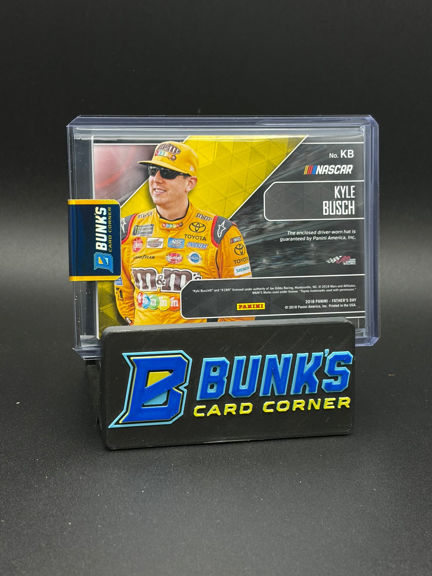 2018 Kyle Busch Father's Day Patch 6/25