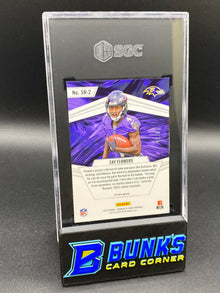 2023 Zay Flowers Stellar Rookies Pink Prizm SGC 10