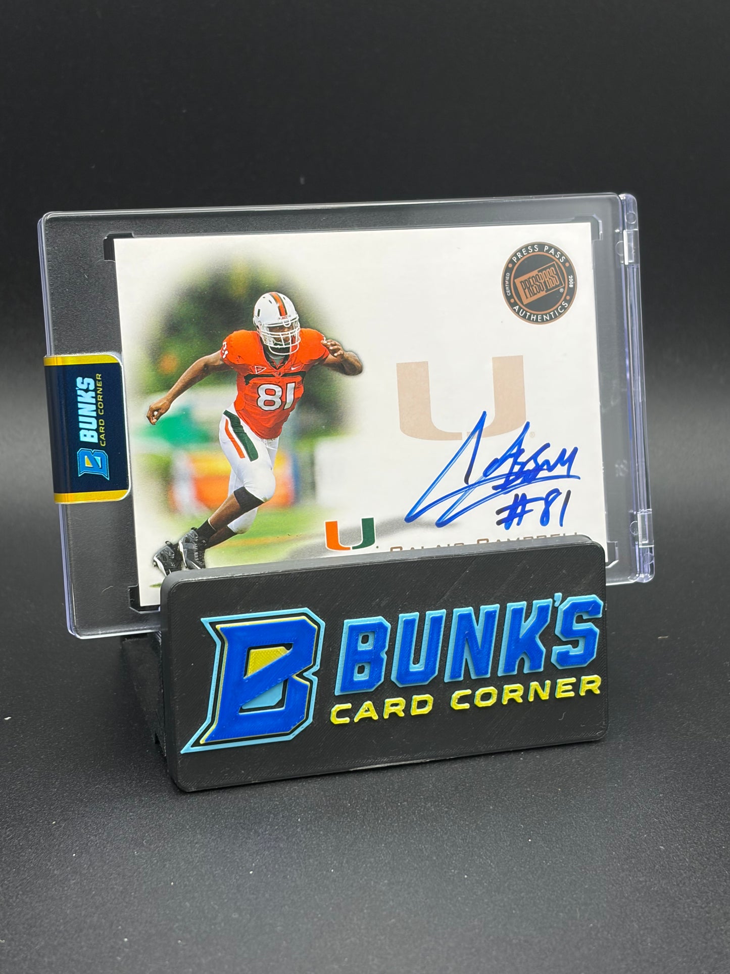 2008 Calais Campbell Press Pass AU Auto