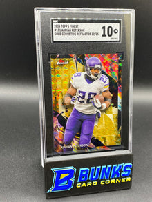 2024 Adrian Peterson Gold Geometric Ref. 22/25 SGC 10
