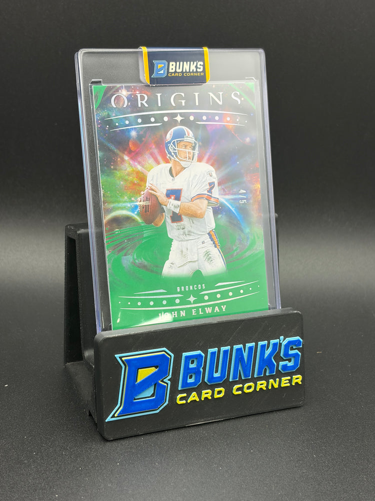 2025 John Elway Origins Panini Green 4/5