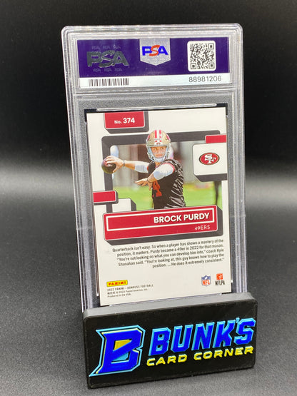 2022 Brock Purdy Press Proof Premium RC PSA 10