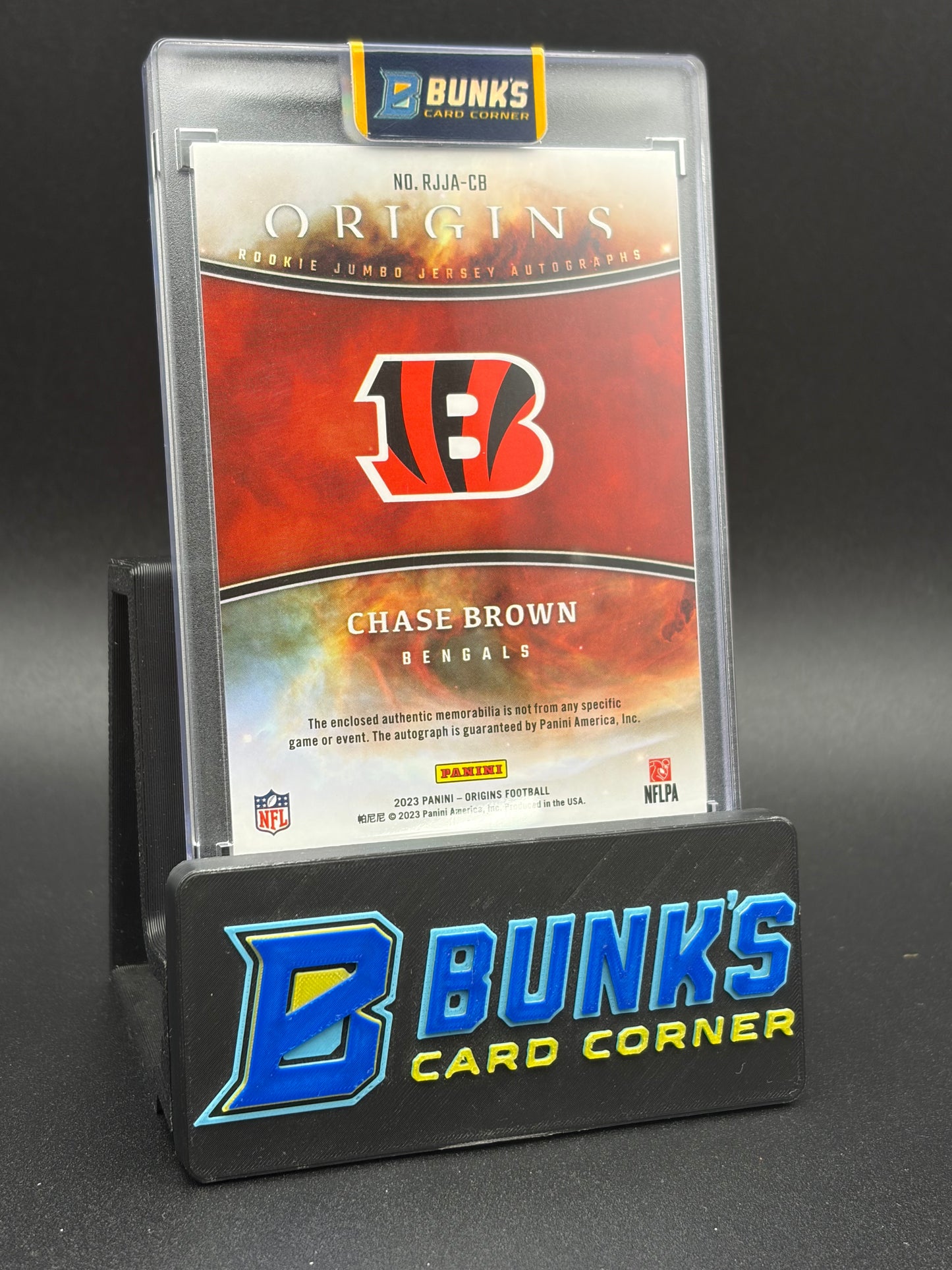 2023 Chase Brown Origins Patch Auto RC