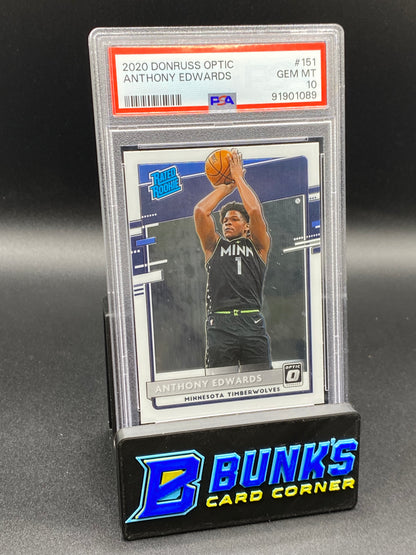 2020 Anthony Edwards RC PSA 10