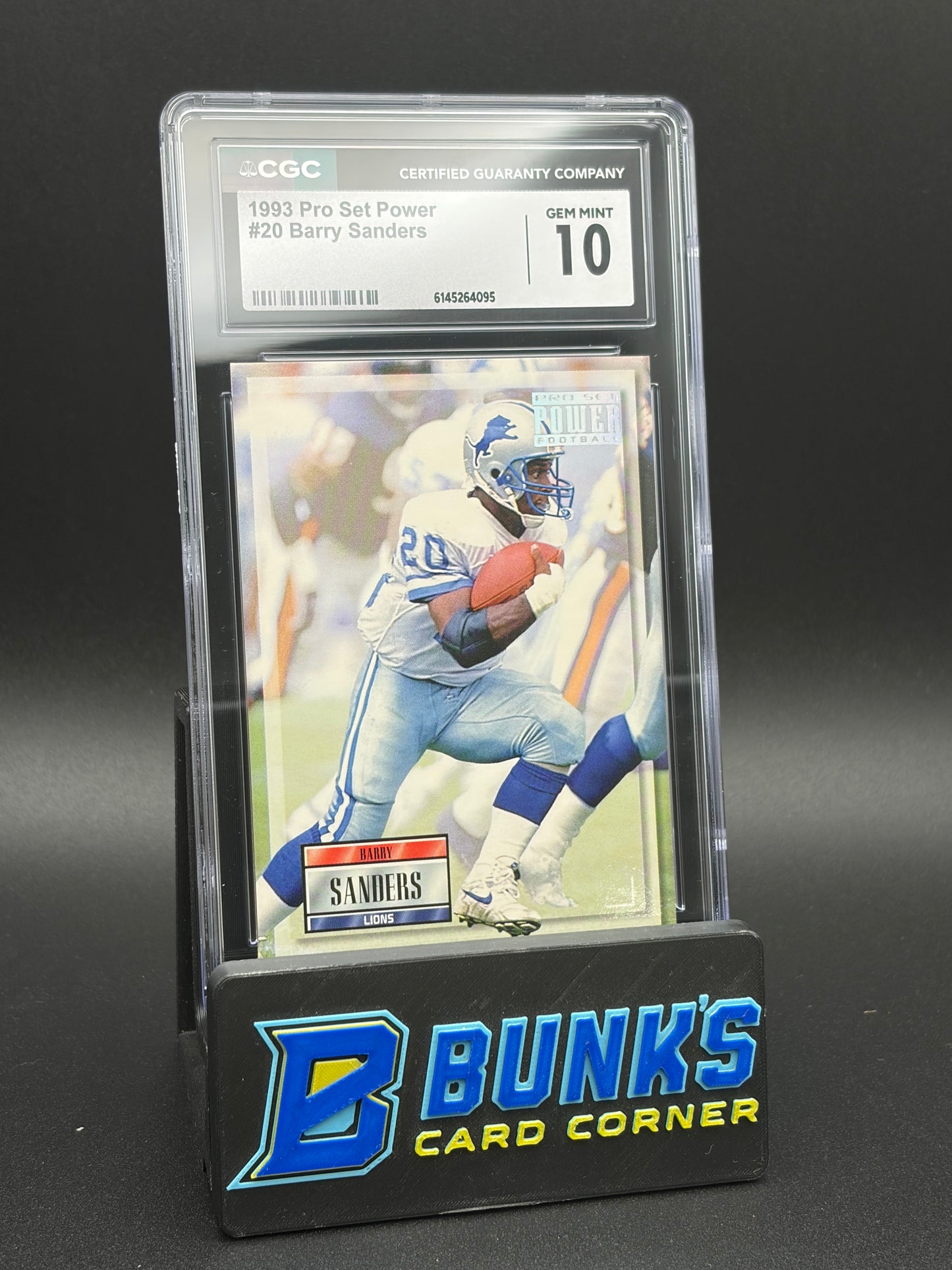 1993 Barry Sanders Pro Set Power