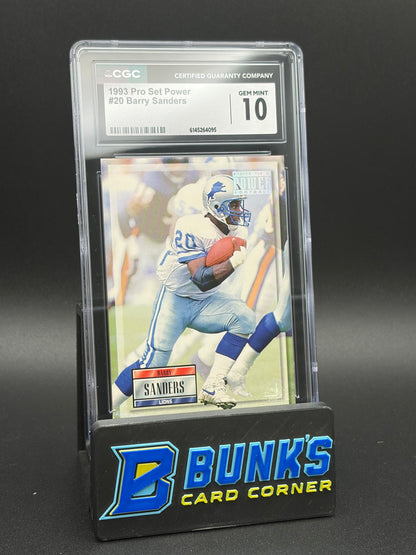 1993 Barry Sanders Pro Set Power