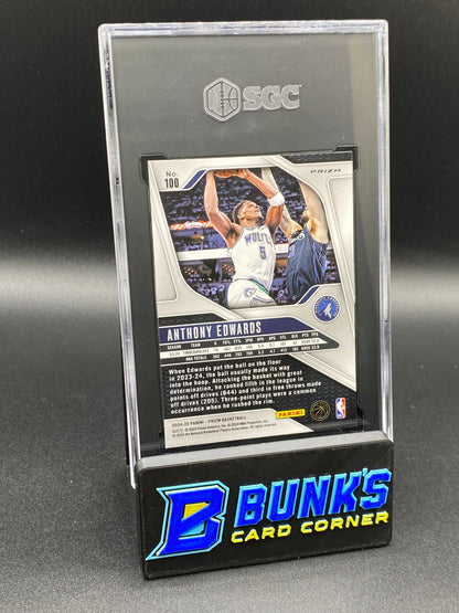 2024-25 Anthony Edwards Pulsar Prizm SGC 9.5