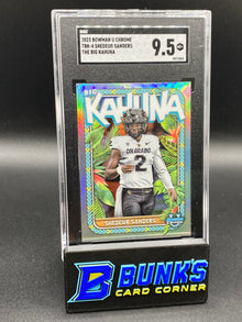 2023 Shedeur Sanders The Big Kahuna SGC 9.5