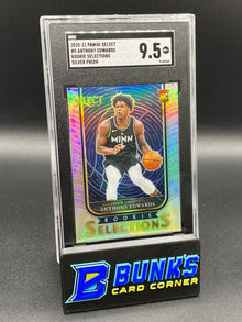 2020-21 Anthony Edwards Rookie Selections Silver Prizm RC SGC 9.5
