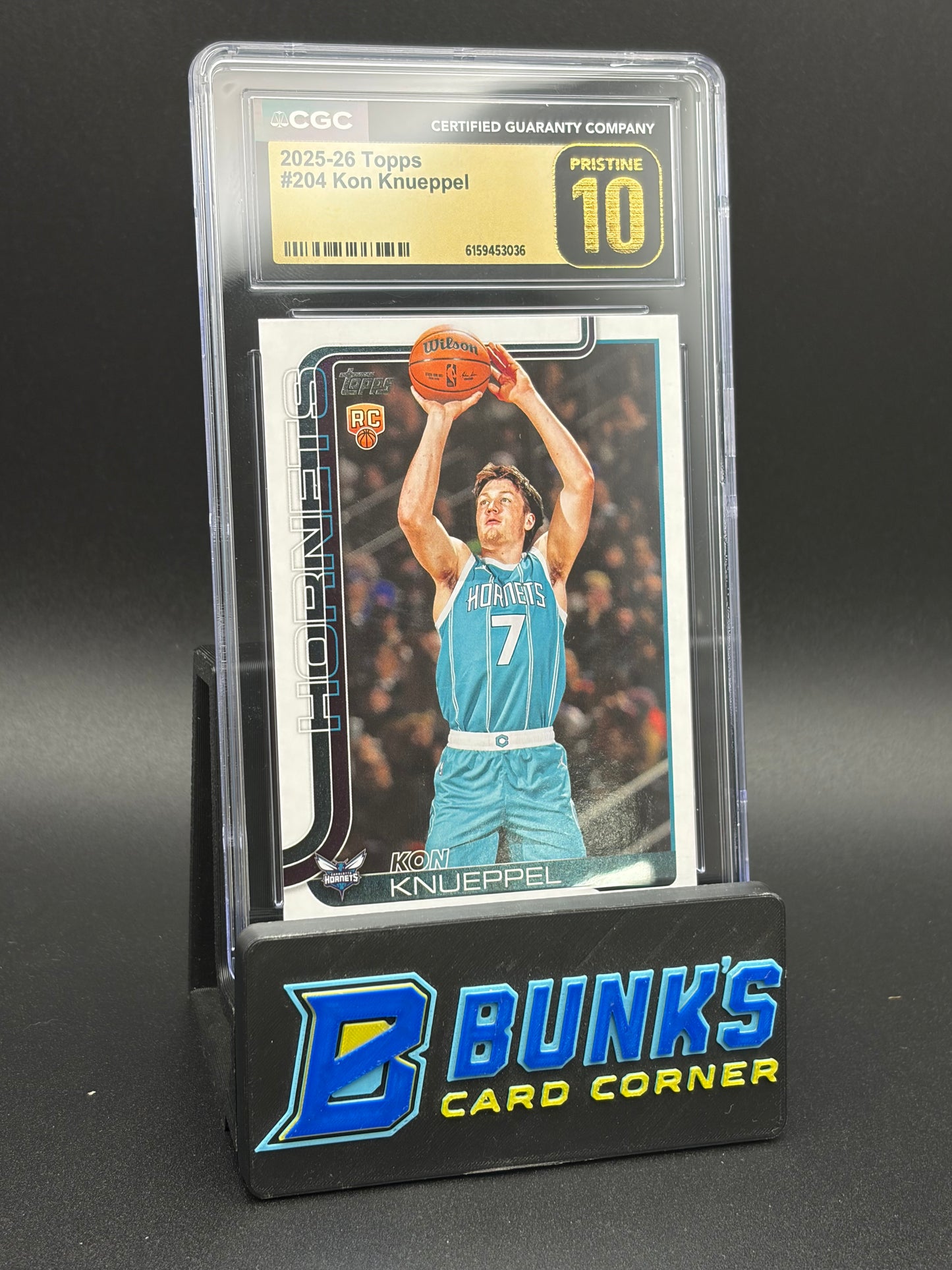 2025-26 Kon Knueppel Topps CGC Pristine 10 RC
