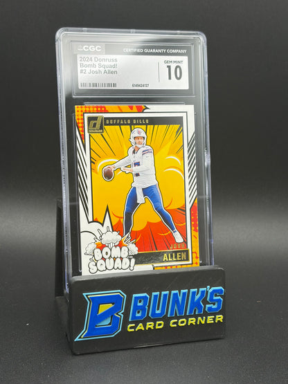 2024 Josh Allen Bomb Squad CGC 10